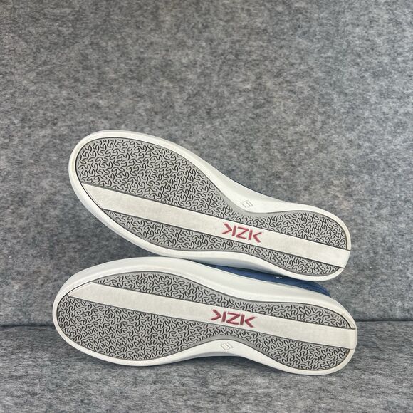 Kizik Shoes Womens 6.5 Vienna Blue Slip On Hands Free Sneaker Loafer Casual Low - Picture 6 of 9